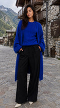 Long Baby Alpaca Cardigan ASTRA — PRE-ORDER — PZ036 ASTRA