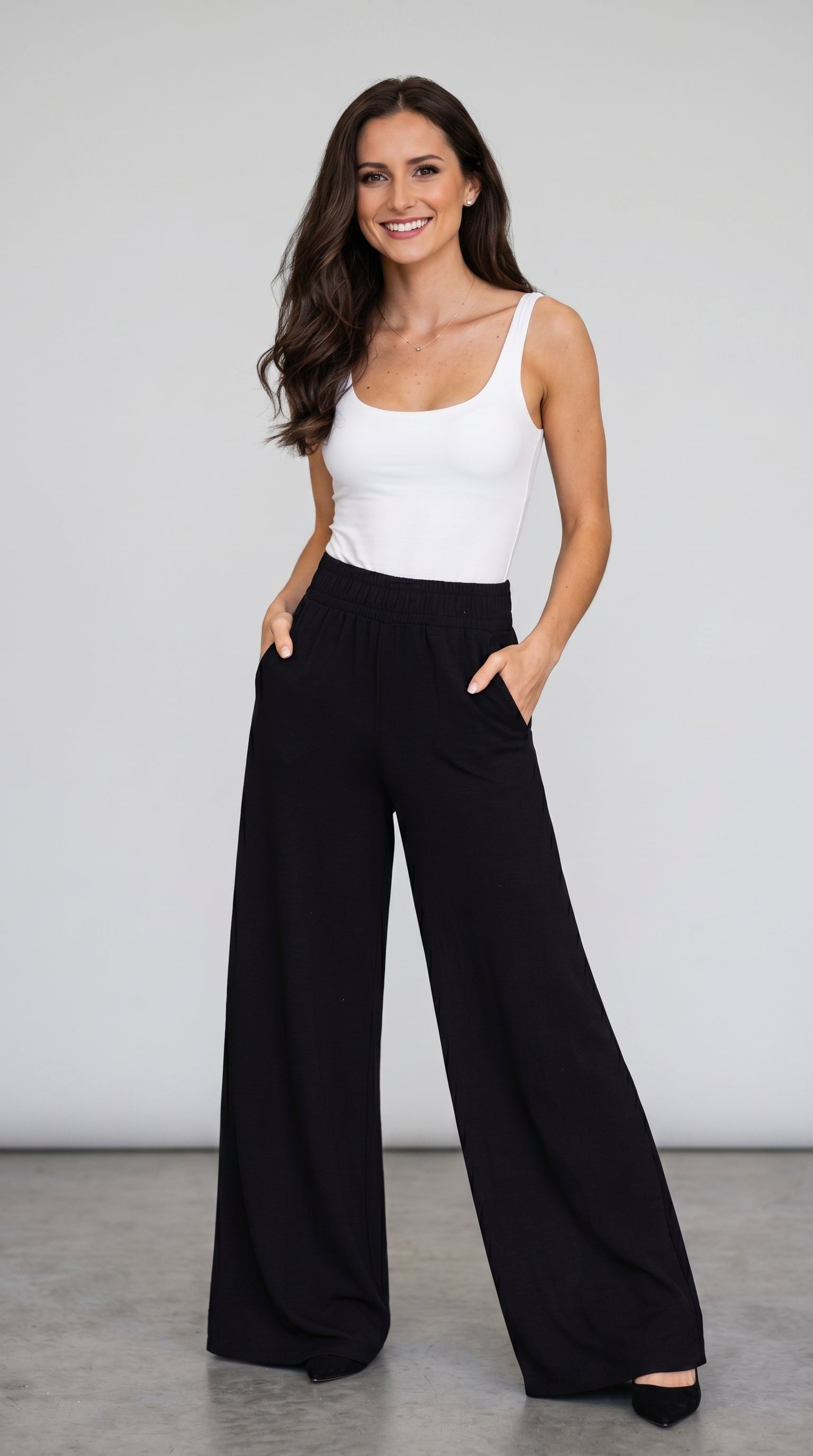 Palazzo trousers — PRE-ORDER — PZ024 FLAVIA
