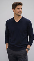Pure Cashmere V-Neck — PRE-ORDER — PZ020 NEREV