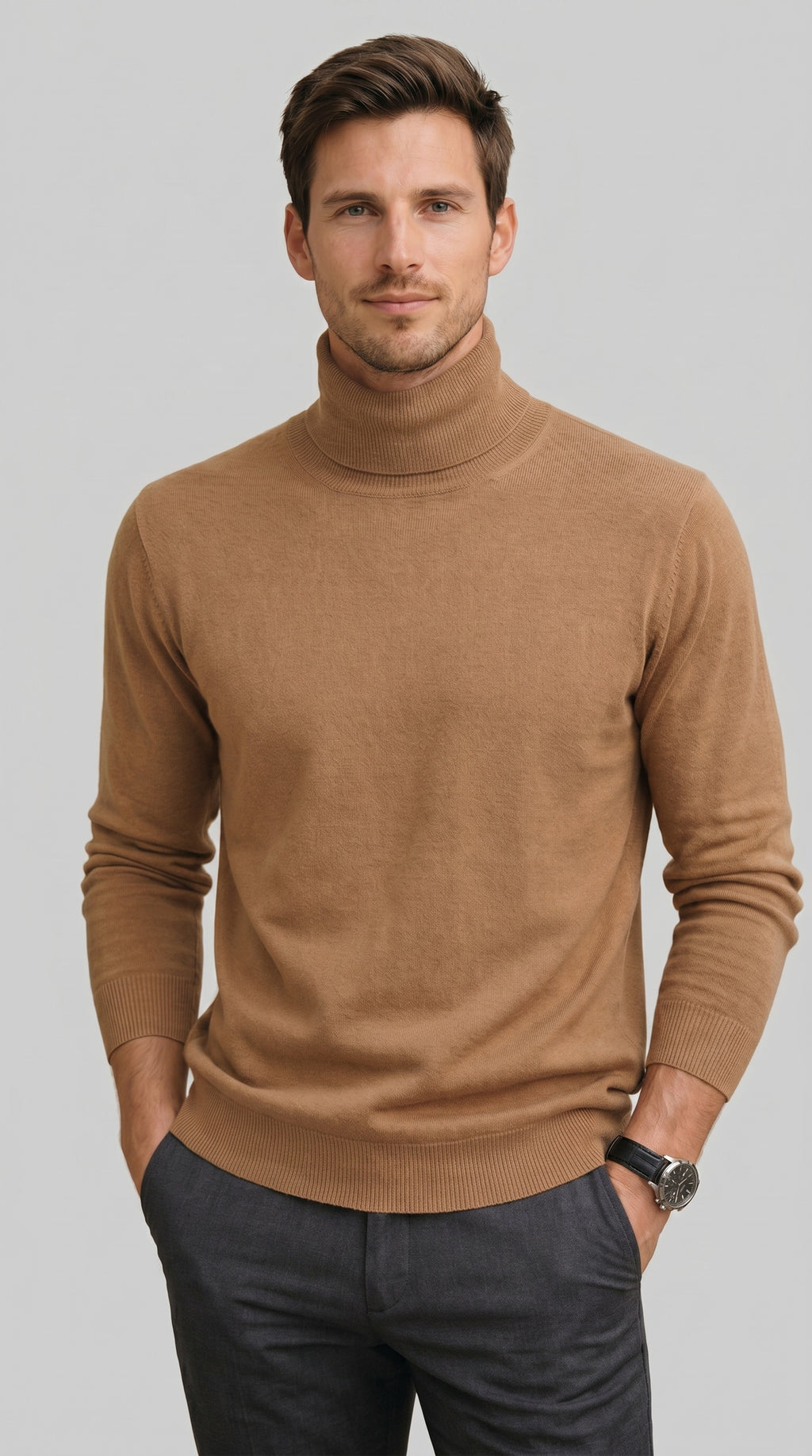 Pure Cashmere Turtleneck — PRE-ORDER — PZ017 ORIONE